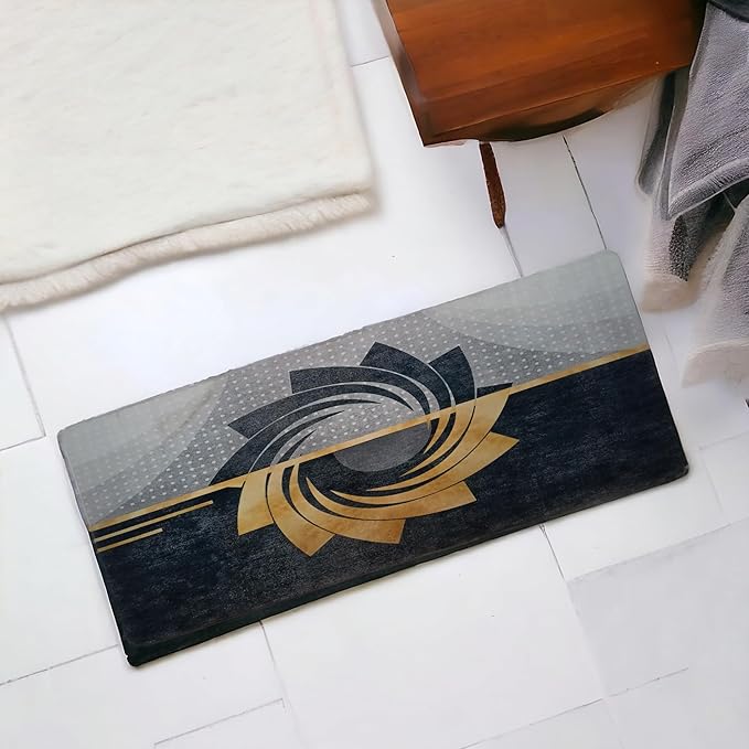 Super Soft Anti Skid Runner (54 * 132 cm) for Bedroom/Door Entrance for Living Room/Kitchen Mats for Floor/Floor Mat/Bathroom Mat Pack of 1