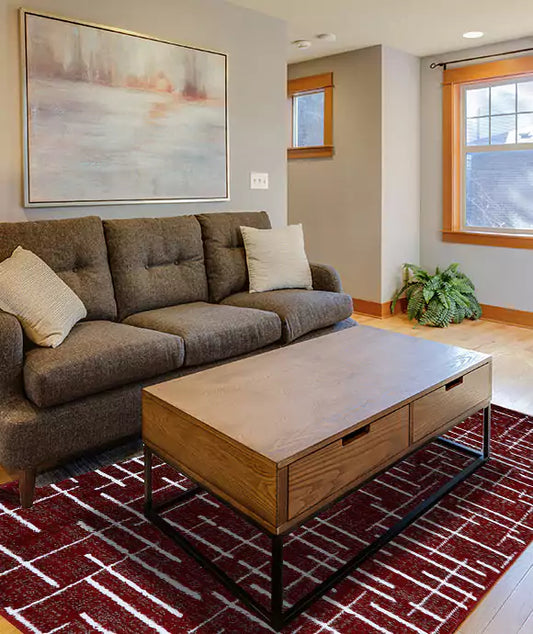 Mashael MS-05 Area Rug – Classic Patterned Carpet for Living Room, Bedroom & More