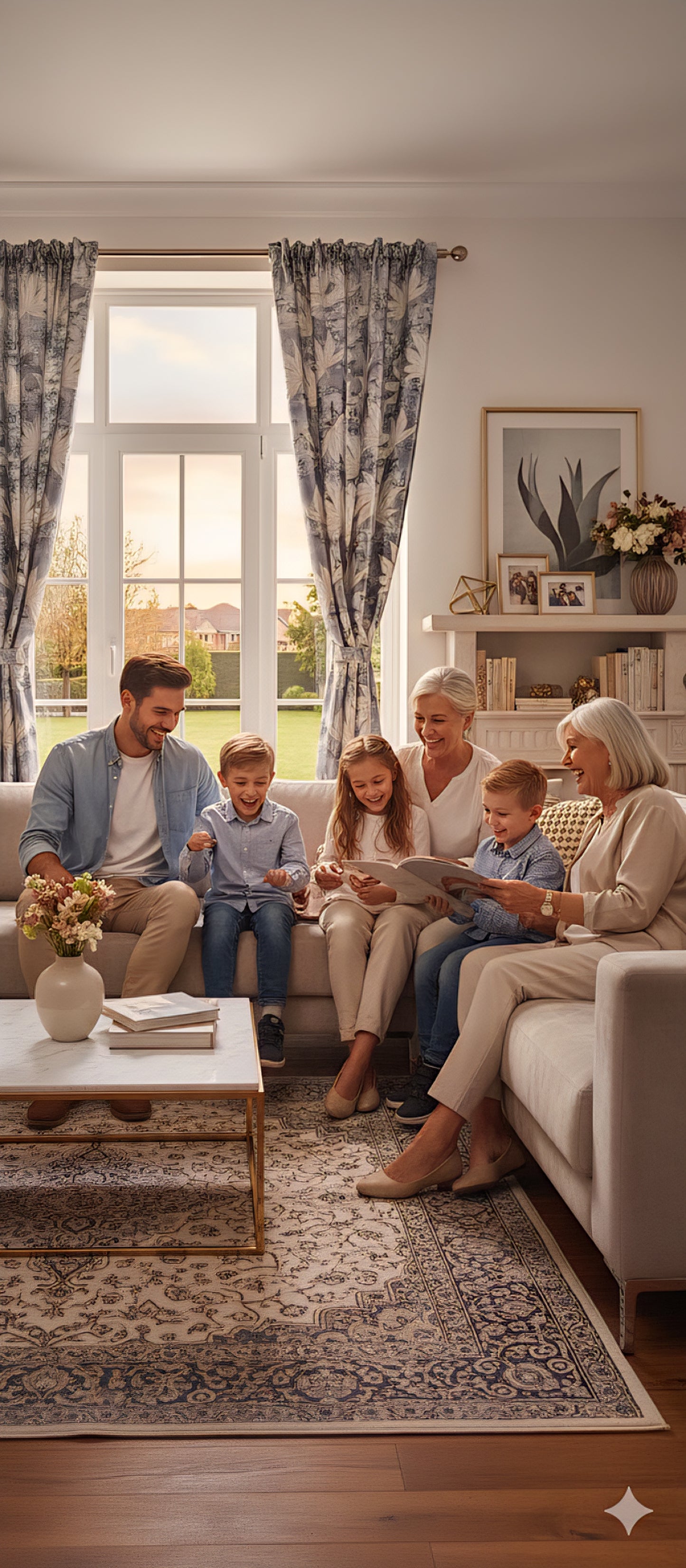 Elegant Maple Leaf Jacquard Curtains Buy 1 Get 1